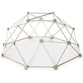 Exit Metal Climbing Dome Klimkoepel ø190cm - Klimrek voor Buiten - Speeltoestel Kinderen - Staal - Pastel