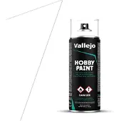 Vallejo - Hobby Verfspray Basisprimer | Wit 400 ml. (13,52 fl.oz.) | Perfecte matte en zelfnivellerende afwerking