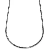 Lucleon Essentials | 4 mm Zilverkleurige Ketting met Slangenschakels