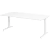 Hjh OFFICE PRO XTRA XB 2E WW - Wit 200 x 100 Tafelhoogte I In hoogte verstelbaar