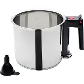 GSW Bain-marie - - 16 cm - 1.5 L - Double wall and reservoir - Induction - Stainless steel