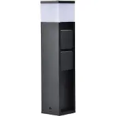 Lutec Staande lamp Mains met stopcontact