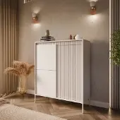 Lookway Hoge, driedelige commode YASUMI 3D, beige