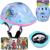 Sarcia.eu DISNEY Stitch Blauwe kinderfietshelm, meisjes, verstelbaar 44-48 cm
