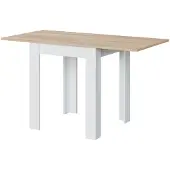 Dmora Uitschuifbare tafe wit l67 cm