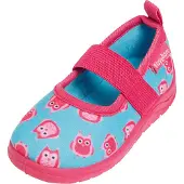 Playshoes 201811_15, Platte schoenen, Dames, Kinderen, Roze, Blauw, Met patroon, Maat 30/31