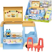 Sarcia.eu Bluey FIGUURENSET Food Truck, figuren voor kinderen, BEWEEGBARE ELEMENTEN 3+