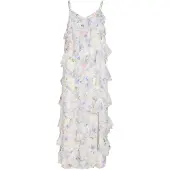 Vila Viluna Bandje Maxi Jurk 42 EU dames