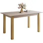 Lookway Uittrekbare tafel ARTON GOLD, 140 cm, kasjmier