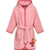 Playshoes Badjas 'DIE MAUS MELONE' groen / oranje / rosa / rood