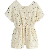 Next Overall ecru / blauw / pastelblauw
