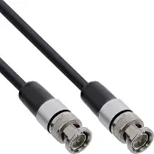 InLine BNC videokabel | 12G-SDI | 4K 60Hz | 75 Ohm | 1 meter