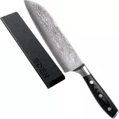 Eden Küchenmesser Classic Damast santoku met mesbeschermer