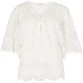 Apricot Blouse ' ' wit
