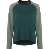 Vaude - Women's Loamer L/S Shirt - Fietsshirt 38, blauw