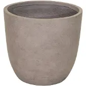 Mega Collections B.V. Pot egg clayfibre d32h31 zand