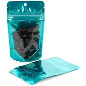 Packlinq Stazakken Transparant/Teal 7,9x5,1x13cm 28 gram