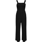 ONLY regular fit jumpsuit met gesmokte romp model 'ELISE'