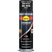 Rust-Oleum Hard Hat Advanced Spuitbus Hoogglans - RAL 9005 Gitzwart - 0,5L