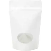 Packlinq Stazakken Parelmoer Wit met ovaal Venster 14,9x8,9x23,2cm