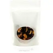 Packlinq Stazakken Kraft Wit met ovaal Venster 10x6x15cm 57 gram