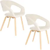 Zuiver eetkamerstoel Flexback (set van 2)