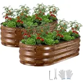 Vevor Metalen Verhoogd Tuinbed