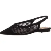 La strada Slingback Zwart Mesh - Damesschoenen - Maat - 38