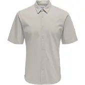 Only & Sons Overhemd 'ONSRobin' wolwit