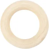 Packlinq Ring hout, d 35 mm, 8stuk/ 1 doos