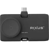Rixus RXPB13B Mini Click-On 3 in 1 Powerbank 4500mAh Black