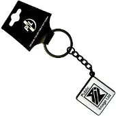 Rock Off Pil Public Image Ltd - New Logo Black & White Sleutelhanger - Wit/Zwart