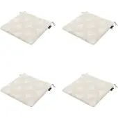 Madison zitkussen napels - 40x40x4,5cm set van 4