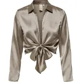 ONLY Blouse 'IDETY' grijs / taupe
