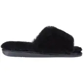 Vanuba ANOA Pantoffels - Chocolade - Schapenwol - Termorubber Zool