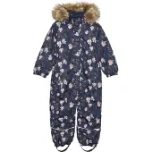 Minymo Functioneel pak 'Snow' blauw / grijs / olijfgroen / rosa / wit