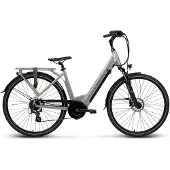 Villette le Midi elektrische fiets middenmotor 13Ah celtic grey