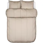 Marc O'Polo Dekbedovertrek Suvie Oatmeal Percal-240 x 200 / 220 cm | Lits-Jumeaux