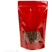 Packlinq Stazakken Rood met ovaal Venster 21x9x29cm 510 gram