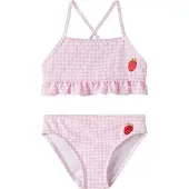 Name it Bikini 'NMFZammer' rosa / rood / wit