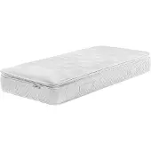 Beliani LUXUS - Pocketveringmatras - Crème - 90 x 200 cm - Polyester