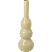 J-Line Vase 267563 Lichtgroen – Metalen decoratieve vaas 92 cm