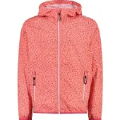 CMP KID G Jas Regenjas met capuchon, kleur koraal (C574), maat 116
