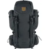 Fjällräven Sportrugzak 'Kajka 55' oranje / zwart