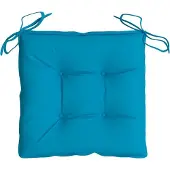 vidaXL Stoelkussens 6 st 40x40x7 cm oxford stof lichtblauw