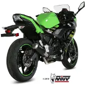 MIVV Mk3 Kawasaki Ninja 650/z650 2017-23 K.044.sm3b Niet Gehomologeerd Volledig Uitlaatsysteem
