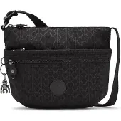Kipling Schoudertas 'Arto' grijs / zwart