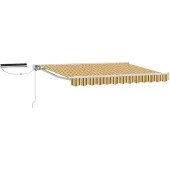 vidaXL Elektrisch Uitschuifbare Zonneluifel 2,5 x 2 m