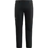 Salewa - Wandel- en bergsportkleding - Puez Talveno DST Pant M Black Out voor Heren van Softshell - Maat M - Zwart