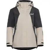 Jack Wolfskin Flowline 2L Ins, skijack, dames, beige
